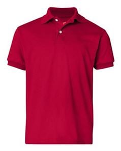 preview image of Hanes 054Y Youth Ecosmart Jersey Sport Shirt