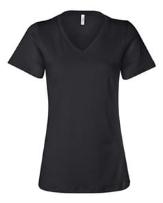 preview image of Bella + Canvas 6405 Women's Relaxed Short Sleeve Jersey V-Neck Tee