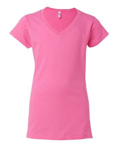 preview image of Gildan 64V00L Softstyle Women's V-Neck T-Shirt