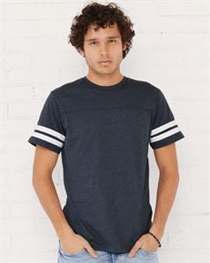 preview image of LAT 6937 Adult Football Fine Jersey Tee