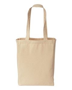 preview image of Liberty Bags 8861 10 Ounce Gusseted Cotton Canvas Tote