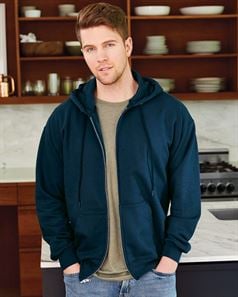 Hanes F280 Ultimate Cotton Full-Zip Hooded Sweatshirt