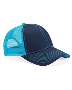 Mega Cap 7641 Contrast Stitch Trucker Cap