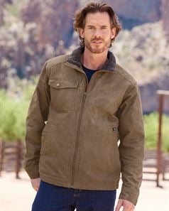 preview image of DRI DUCK 5037 Endeavor Canyon Cloth Canvas Jacket with Sherpa Lining