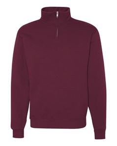 preview image of Jerzees 995MR Nublend Quarter-Zip Cadet Collar Sweatshirt