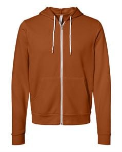 preview image of Bella + Canvas 3739 Unisex Full-Zip Hooded Sweatshirt