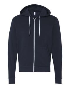 preview image of Bella + Canvas 3739 Unisex Full-Zip Hooded Sweatshirt