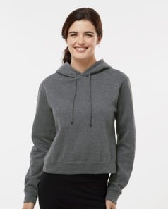 preview image of Badger 1261 Women's Crop Hooded Sweatshirt