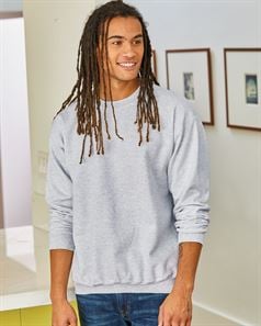 preview image of Hanes F260 Ultimate Cotton Crewneck Sweatshirt