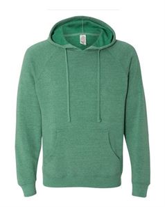 preview image of Independent Trading Co. PRM33SBP Unisex Special Blend Raglan Hooded Pullover Sweatshirt