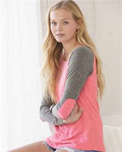 preview image of Boxercraft T66 Women's Preppy Patch Slub T-Shirt