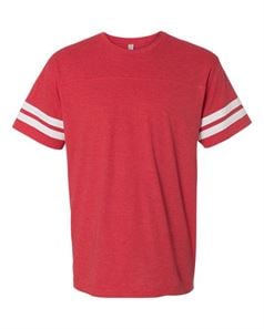 preview image of LAT 6937 Adult Football Fine Jersey Tee