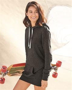preview image of Independent Trading Co. PRM65DRS Women's Special Blend Hooded Pullover Dress