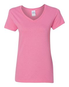 preview image of Gildan 5V00L Heavy Cotton Women's V-Neck T-Shirt