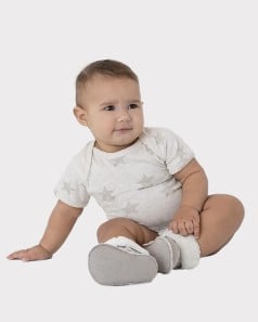Code Five 4329 Infant Star Print Bodysuit
