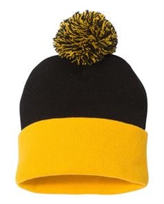 preview image of Sportsman SP15 Pom-Pom Cuffed Beanie 12in