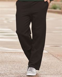 preview image of Jerzees 974MPR NuBlend Open Bottom Pocketed Sweatpants