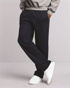 preview image of Gildan 12300 DryBlend Open Bottom Pocketed Sweatpants