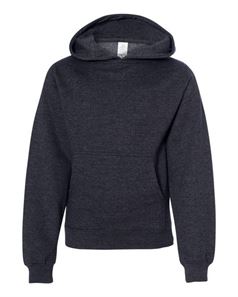 preview image of Independent Trading Co. SS4001Y Youth Midweight Hooded Pullover Sweatshirt