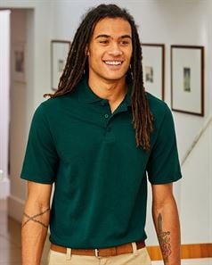 preview image of Hanes 055P X-Temp Pique Sport Shirt with Fresh IQ