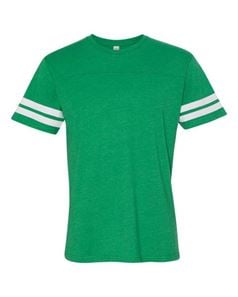 preview image of LAT 6937 Adult Football Fine Jersey Tee
