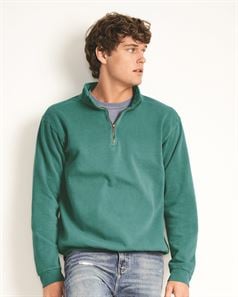 Comfort Colors 1580 Garment-Dyed Quarter Zip Sweatshirt