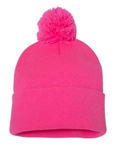 preview image of Sportsman SP15 Pom-Pom Cuffed Beanie 12in