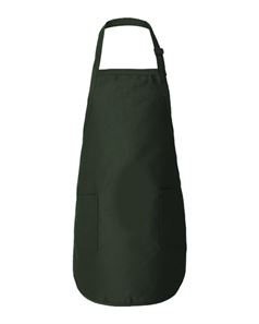 preview image of Q-Tees Q4350 Full-Length Apron with Pockets