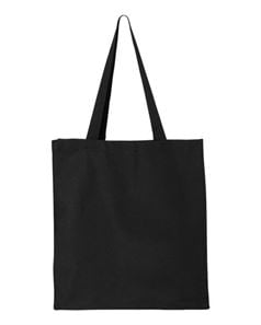 preview image of Q-Tees Q125300 13.7L Gusseted Canvas Shopper