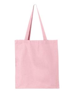 preview image of Q-Tees Q125300 13.7L Gusseted Canvas Shopper