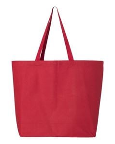 preview image of Q-Tees Q600 24.5L Jumbo Canvas Tote