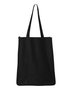 preview image of Q-Tees Q125400 27.3L Gusseted Jumbo Canvas Shopper