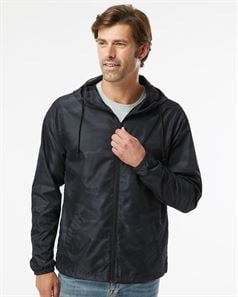 preview image of Independent Trading Co. EXP54LWZ Light Weight Windbreaker Zip Jacket