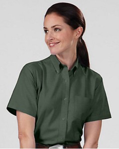 preview image of Van Heusen 13V0003 Women's Regular Fit Short Sleeve Oxford