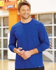 Russell Athletic 64LTTM Essential Long Sleeve 60/40 Performance Tee