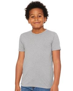 Bella + Canvas 3413Y Youth Triblend Jersey Short Sleeve Tee