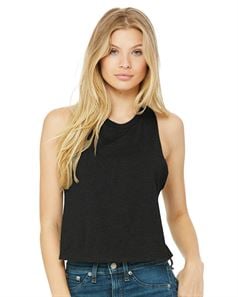 preview image of Bella + Canvas 6682 Women's Racerback Cropped Tank