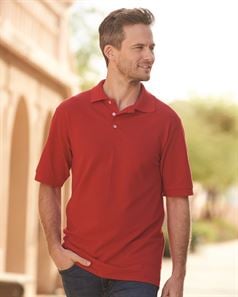 Jerzees 443M Easy Care Double Mesh Ringspun Pique Sport Shirt