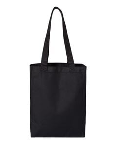 preview image of Q-Tees Q1000 12L Canvas Gusset Shopping Tote
