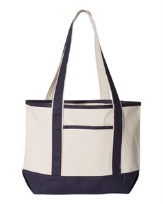 preview image of Q-Tees Q125800 20L Small Canvas Deluxe Tote