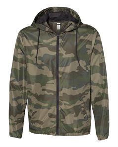 preview image of Independent Trading Co. EXP54LWZ Light Weight Windbreaker Zip Jacket