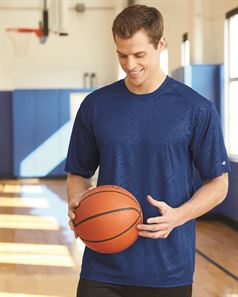 preview image of Badger 4131 Line Embossed T-Shirt