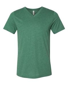 preview image of BELLA + CANVAS 3005CVC Heather CVC V-Neck Tee