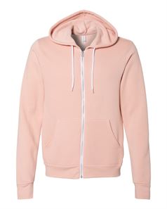 preview image of Bella + Canvas 3739 Unisex Full-Zip Hooded Sweatshirt