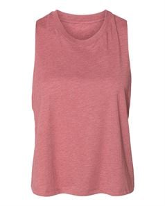 preview image of Bella + Canvas 6682 Women's Racerback Cropped Tank