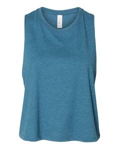preview image of Bella + Canvas 6682 Women's Racerback Cropped Tank