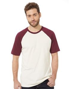 Next Level 3650 Unisex Raglan Short Sleeve Tee