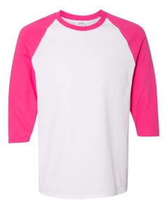 preview image of Gildan 5700 Heavy Cotton Three-Quarter Raglan Sleeve Baseball T-Shirt