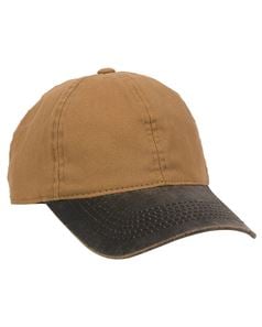 Outdoor Cap HPK100 Canvas Cap with Weathered Cotton Visor