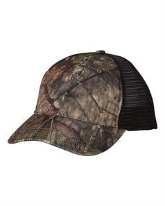 Richardson 111p Camo Washed Trucker Cap